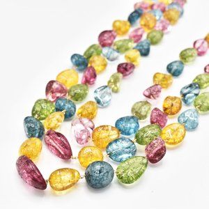 Multicolor Layered Tourmaline Necklace